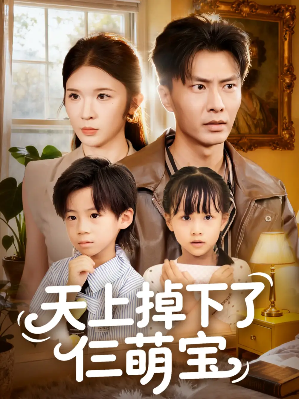 天上掉下了仨萌宝(80集)王子青&赵德昊高清海报图片 天上掉下了仨萌宝(80集)王子青&赵德昊海报