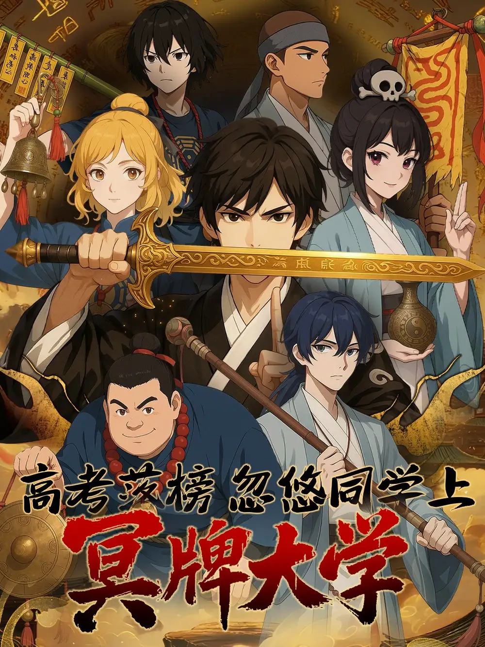 高考落榜忽悠同学上冥牌大学（54集）叶玲&林翔海报