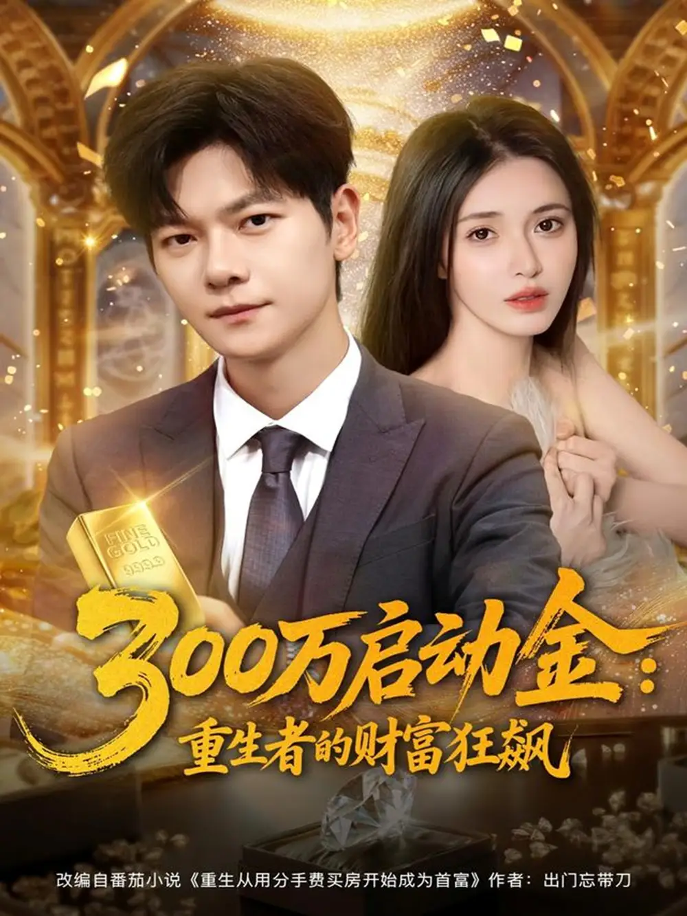 300万启动金重生者的财富狂飙(79集)柯珂&刘瀚阳高清海报图片 300万启动金重生者的财富狂飙(79集)柯珂&刘瀚阳海报
