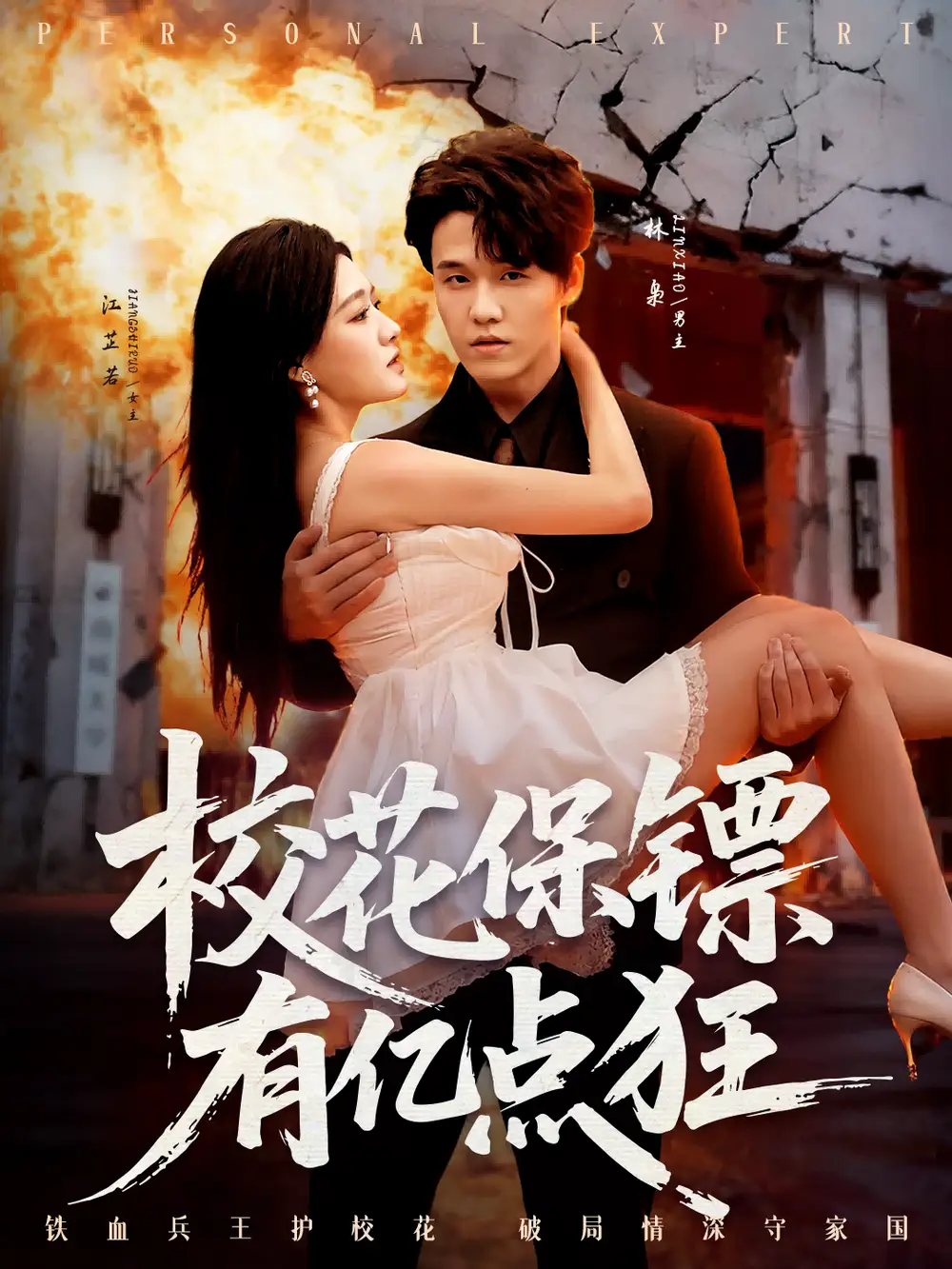 校花保镖有亿点狂(67集)王一淼&陈杨婷丹高清海报图片 校花保镖有亿点狂(67集)王一淼&陈杨婷丹海报